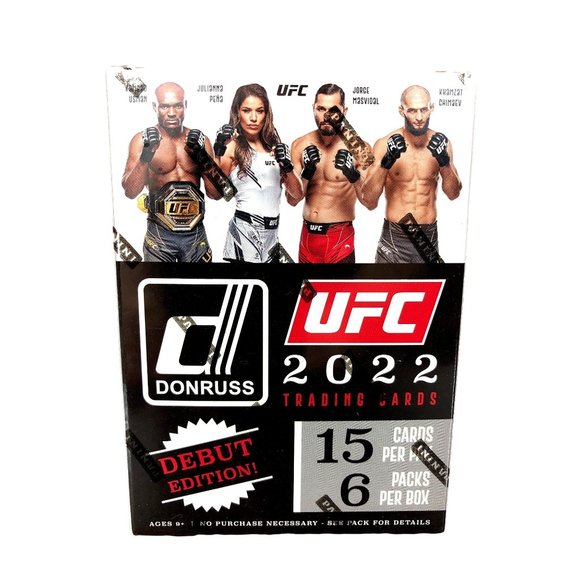 2022 Panini Donruss UFC Debut Edition Blaster Box Factory Sealed